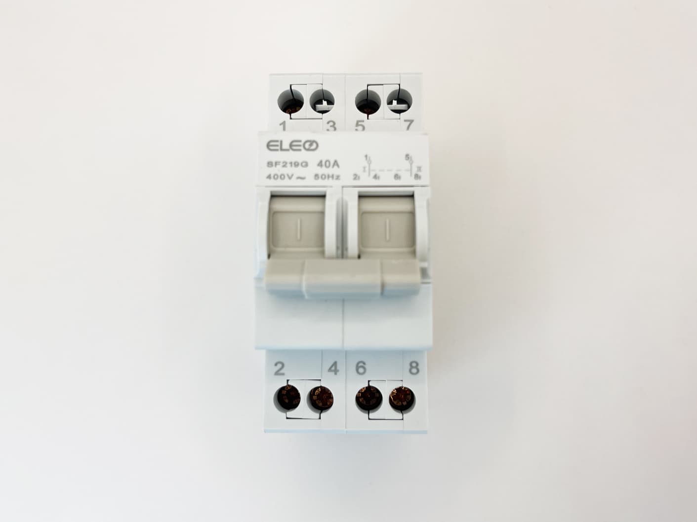 Aptomat Đảo Chiều 2 Pha